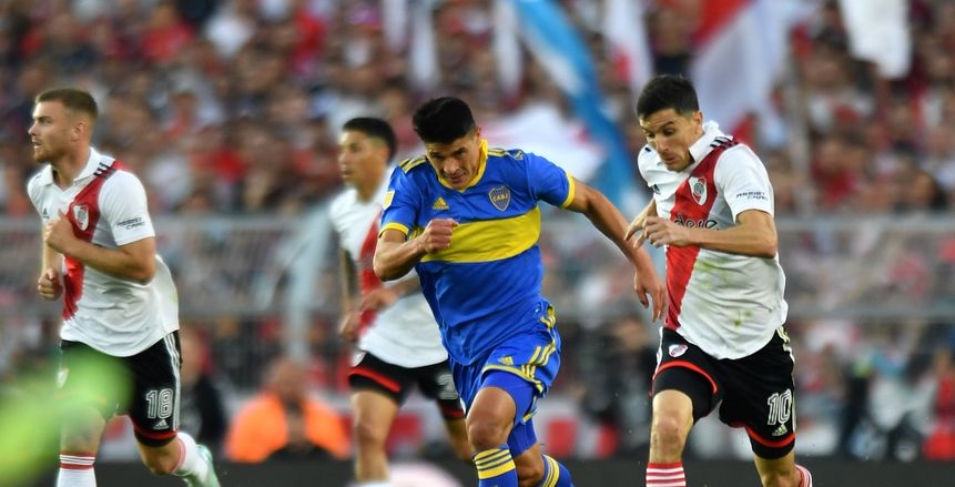 بعد طرد 7.. فوز ريفر بليت على بوكا جونيور في سوبر كلاسيكو الأرجنتين