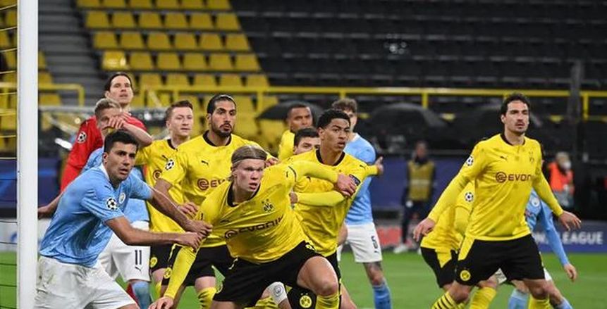 مانشستر سيتي يكرر فوزه على دورتموند ويتأهل لنصف نهائي الأبطال «فيديو»