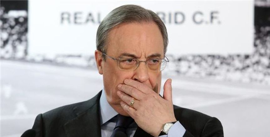 بيريز يهاجم الإعلام لحماية ريال مدريد