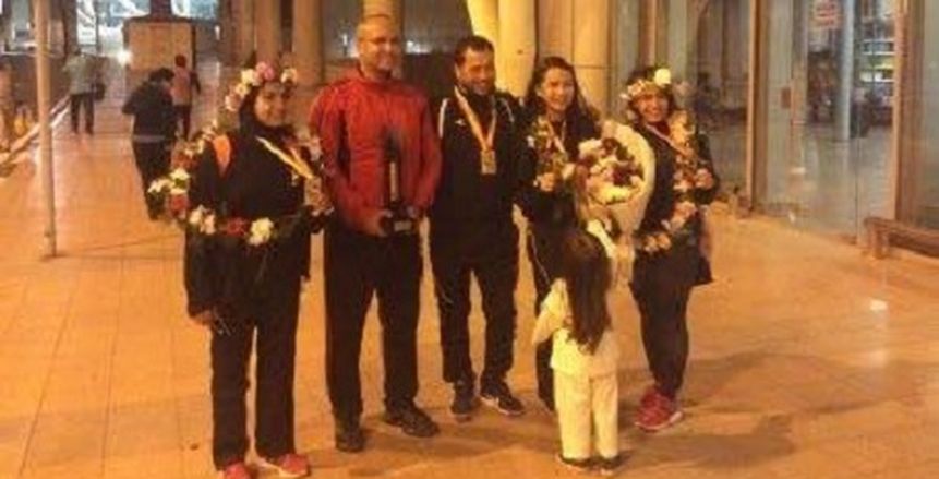 «الكاراتيه» يعود للقاهرة بعد التفوق على تركيا وإسرائيل.. ووزير الرياضة يهنئ البعثة