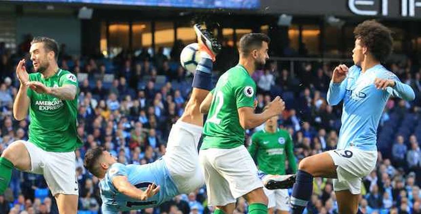جولة حسم الدوري الإنجليزي.. موعد مباراة مانشستر سيتي وبرايتون والقنوات الناقلة