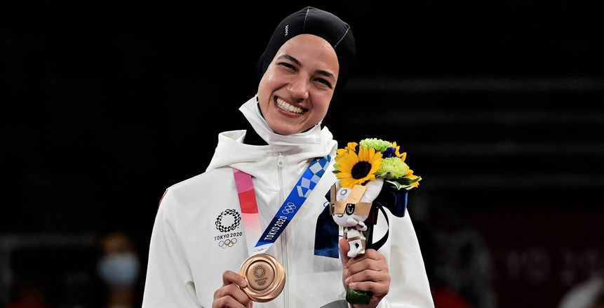 هداية ملاك: تغيير الوزن جعل المنافسة أصعب.. ومبروك لمصر الميداليتين