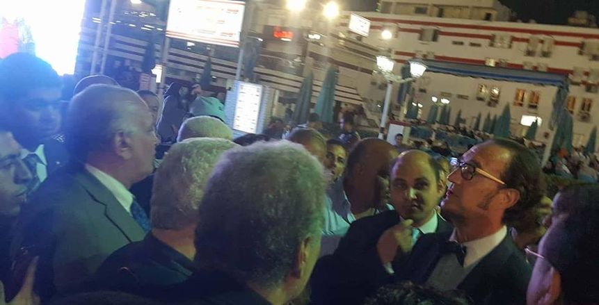 بالصور| "كريسبو" محامي الزمالك في الخارج  يحضر حفل النادي