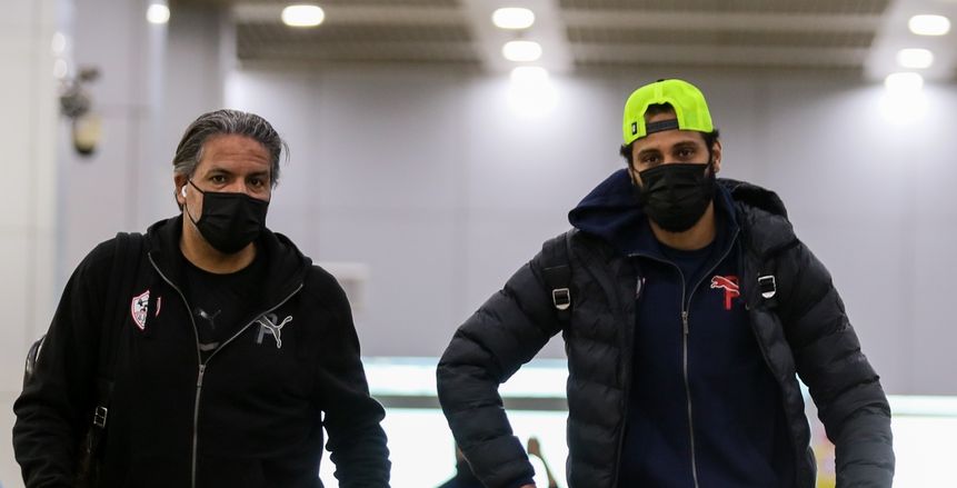 الزمالك يصل تونس.. والاحتفال بعيد ميلاد شيكابالا على متن الطائرة