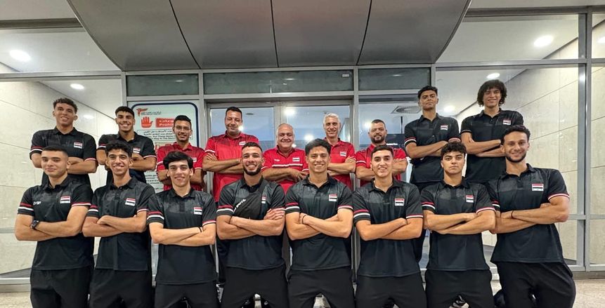 منتخب شباب الطائرة يغادر إلى الصين للمشاركة في بطولة العالم