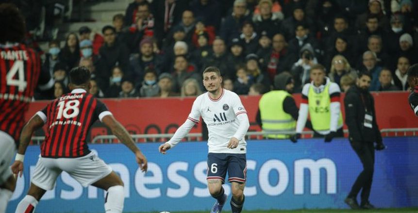 باريس سان جيرمان يسقط أمام نيس قبل مواجهة ريال مدريد بدوري الأبطال