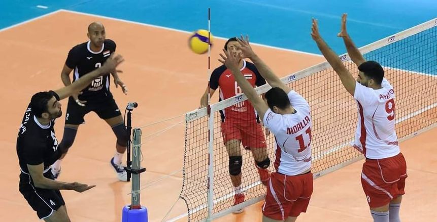 منتخب الطائرة يخسر أمام تونس..  ويعقد آماله في الوصول للأولمبياد