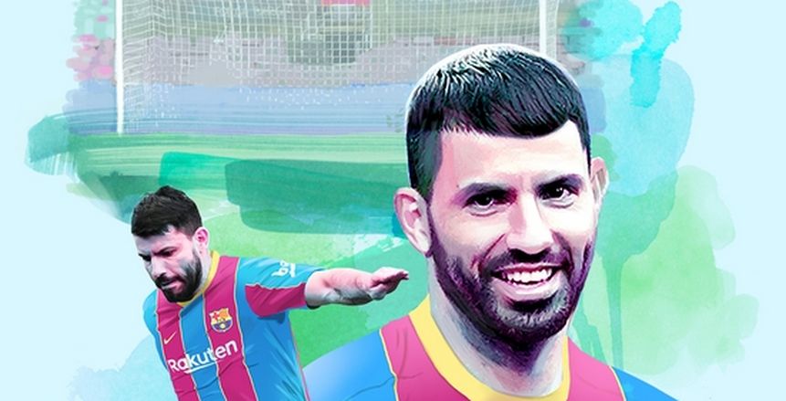 برشلونة يعلن ضم سيرجيو أجويرو.. قيمة الشرط الجزائي 100 مليون يورو