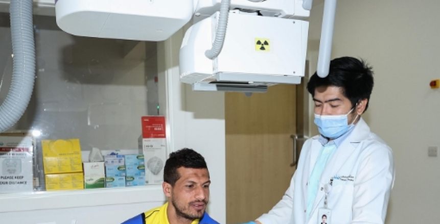 اتحاد جدة يكشف تفاصيل ذهاب طارق حامد للمستشفى بعد إصابته بالمران