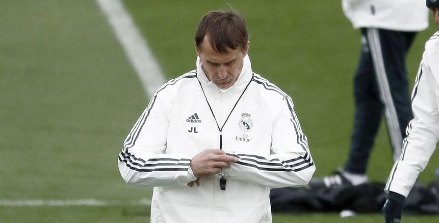بالصور| رغم خماسية الكلاسيكو.. «لوبيتيجي» يقود مران ريال مدريد قبل مواجهة ميليا