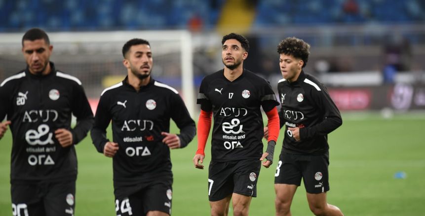 منتخب مصر يواصل تدريباته بمشاركة شريف.. ومحمد صلاح ينضم بعد 72 ساعة