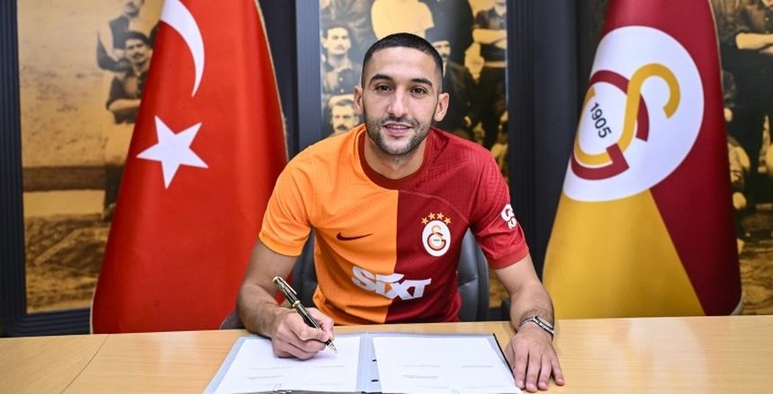 راتب حكيم زياش مع جالطة سراي بعد انضمامه بشكل نهائي
