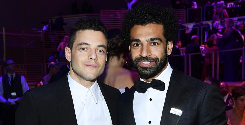 محمد صلاح يختار رامي مالك بطلا لفيلم قصة حياته: «سيكون روعة»
