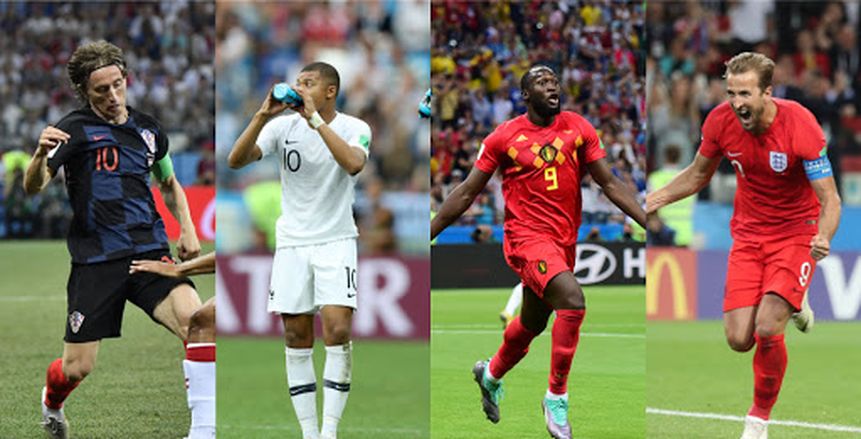 قبل مواجهات نصف نهائي المونديال.. بلجيكا الأفضل هجومياً وإنجلترا الأقوى دفاعياً
