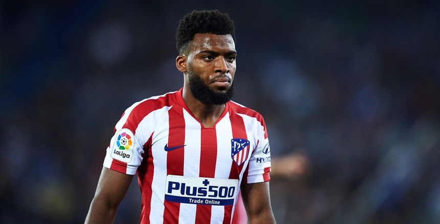 ليمار يسجل هدف أتليتكو مدريد الأول في مرمى برشلونة
