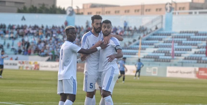 حسين فيصل يسجل أحد أسرع أهداف الدوري المصري لسموحة أمام سيراميكا