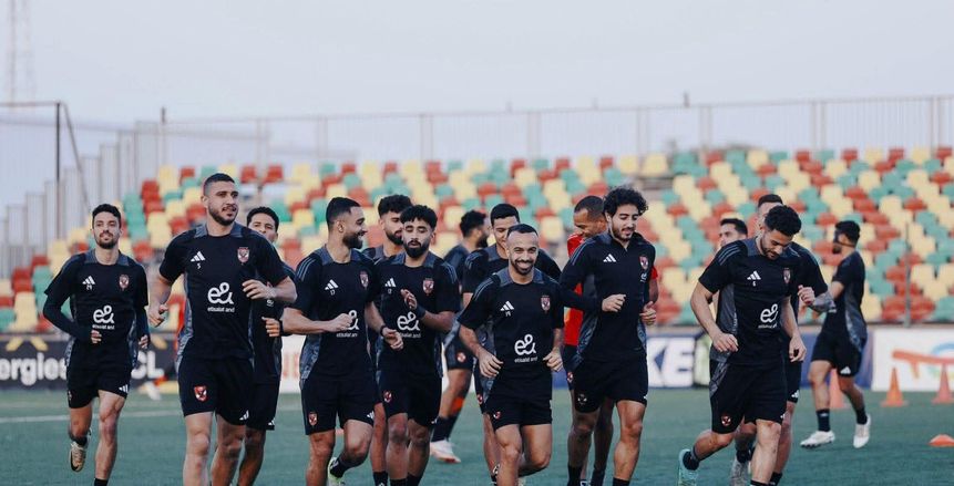 كواليس مران الأهلي الختامي لمباراة الهلال السوداني في دوري أبطال أفريقيا