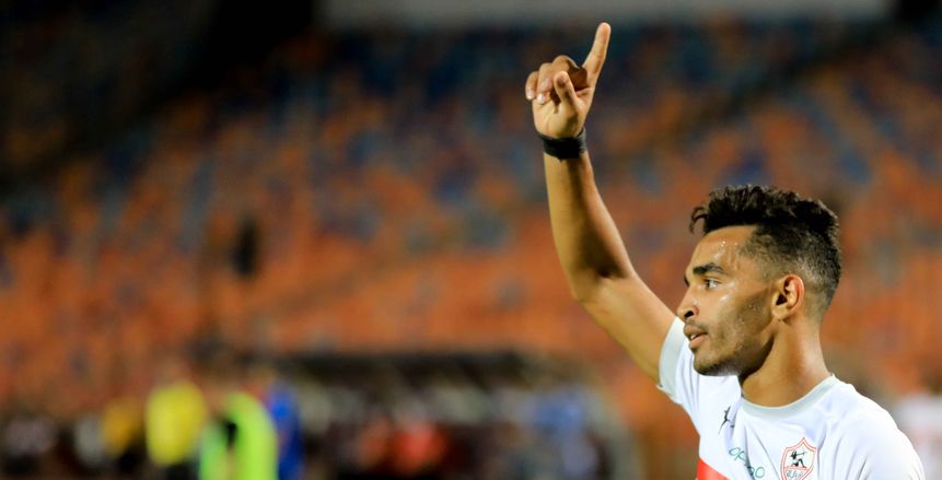 يوسف أوباما يضيف الهدف الثاني للزمالك في مرمى مصر للمقاصة