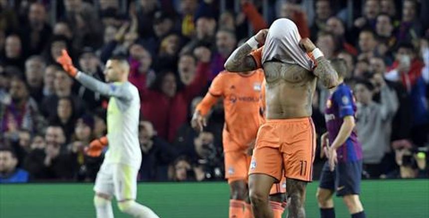 بالفيديو| ليون يحرز الهدف الأول في شباك برشلونة