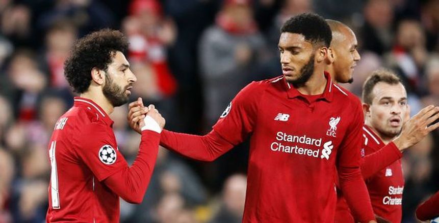 محمد صلاح يسجل هدفا في شباك لايبزيج بعد مرور 8 دقائق