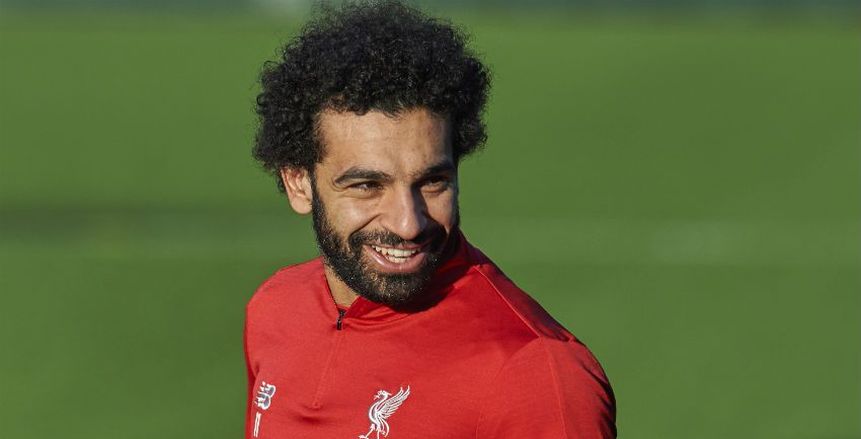 بالصور| محمد صلاح يرحب بـ«تشامبرلين» في تدريبات ليفربول