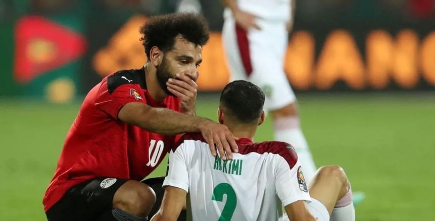 نص ما قاله وليد الركراكي مدرب منتخب المغرب عن محمد صلاح قبل مواجهة زامبيا