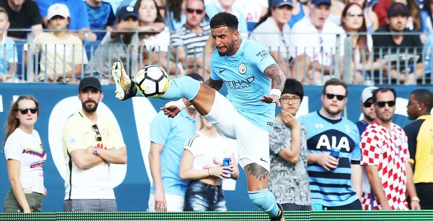 بالفيديو| مانشستر سيتي يسحق توتنهام بثلاثية في كأس الأبطال الدولية