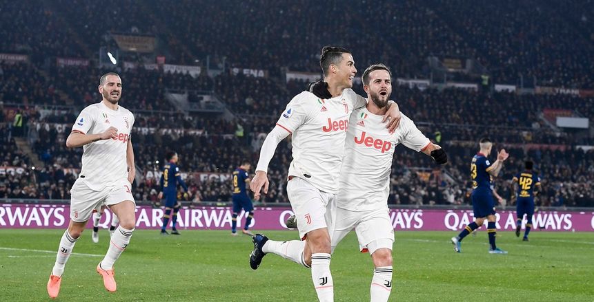 يوفنتوس يتجاوز روما بقيادة رونالدو.. ويتصدر الدوري الإيطالي (فيديو)