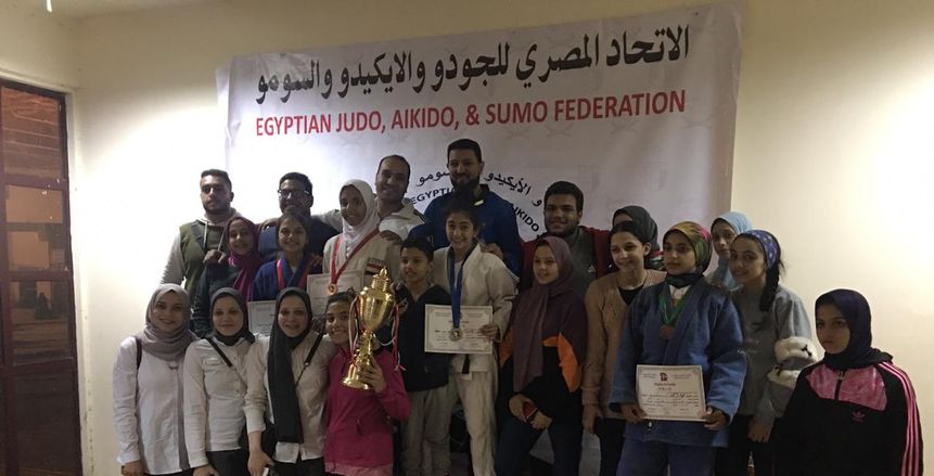 فريق المنصورة للجودو يحقق المراكز الأولى ببطولة الجمهورية تحت 15 سنة