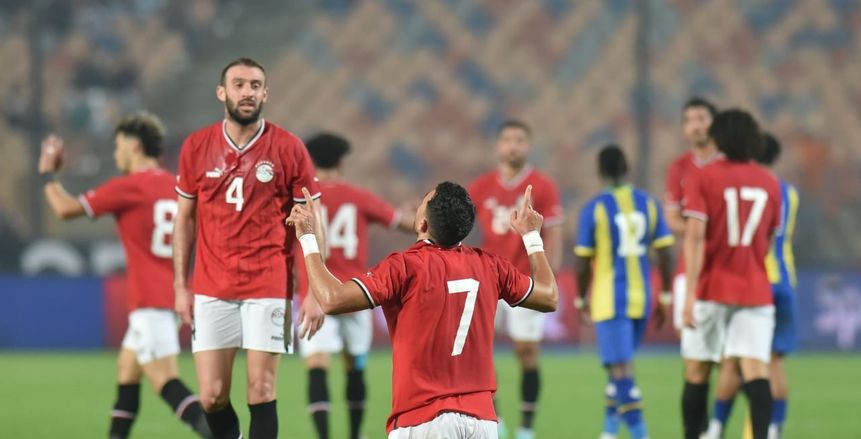 منتخب مصر يهزم تنزانيا بهدفي تريزيجيه وصلاح في البروفة الأخيرة لكأس الأمم