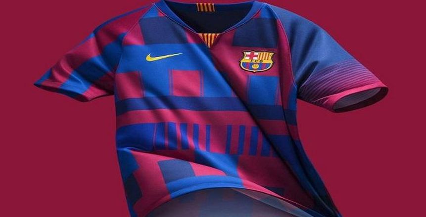 قميص جديد لـ«برشونة» احتفالا بـ20 عاما مع «نايكي»