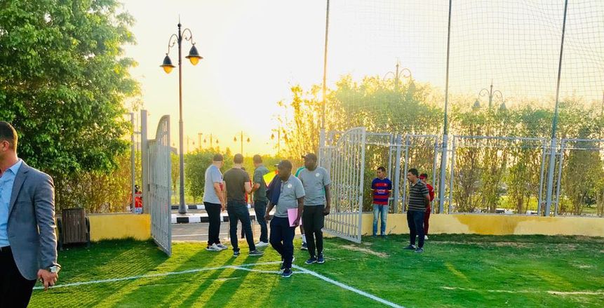 بالصور| تفاصيل التدريب الأول لمنتخب السنغال بالدفاع الجوي