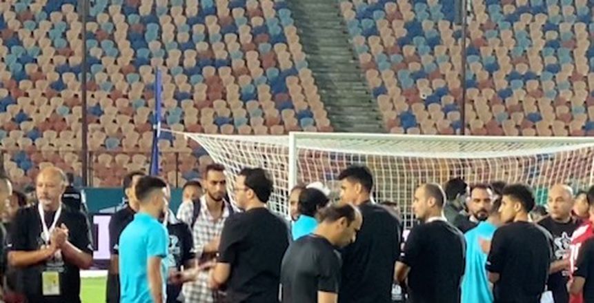 حسرة وفرحة شيكابالا وتجاهل عبدالحفيظ لمرتضى.. لقطات من تتويج الزمالك ..«صور»
