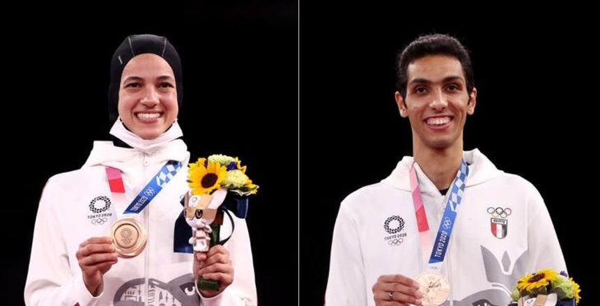 نادي الصيد يكرم هداية ملاك وسيف عيسى في حفل خاص بحضور وزير الرياضة