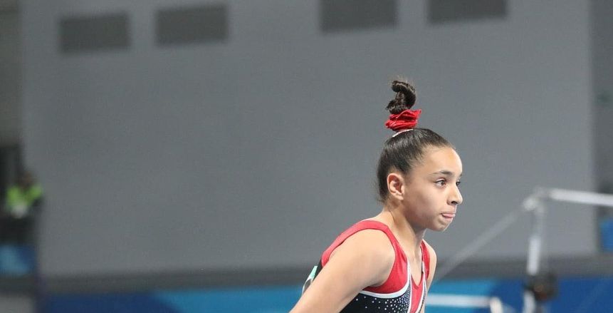 زينة إبراهيم وماندي محجوب تتأهلان لنهائيات كأس العالم للجمباز