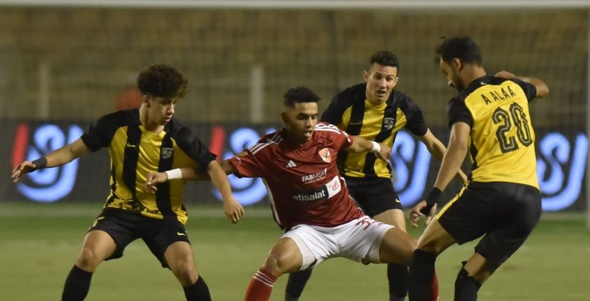أهداف مباراة الأهلي والمقاولون العرب في دوري NILE