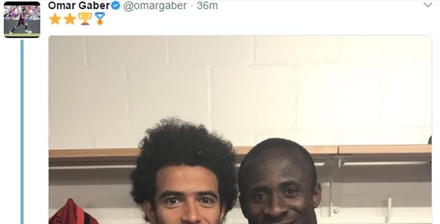 بالصور| عمر جابر يحتفل بكأس سويسرا مع بازل