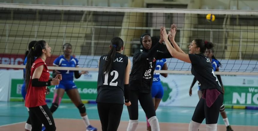 سيدات الأهلي والزمالك يفزن على بطلي الكونغو ونيجيريا في بطولة أفريقيا للطائرة