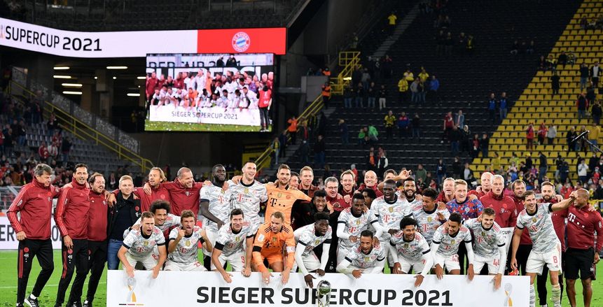بهدف ليفاندوفسكي.. بايرن ميونيخ يتقدم خطوة في طريق التتويج بكأس السوبر