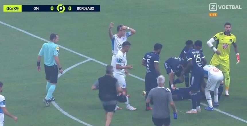سقوط مهاجم بوردو الفرنسي يعيد للأذهان مأساة إريكسين في يورو 2020