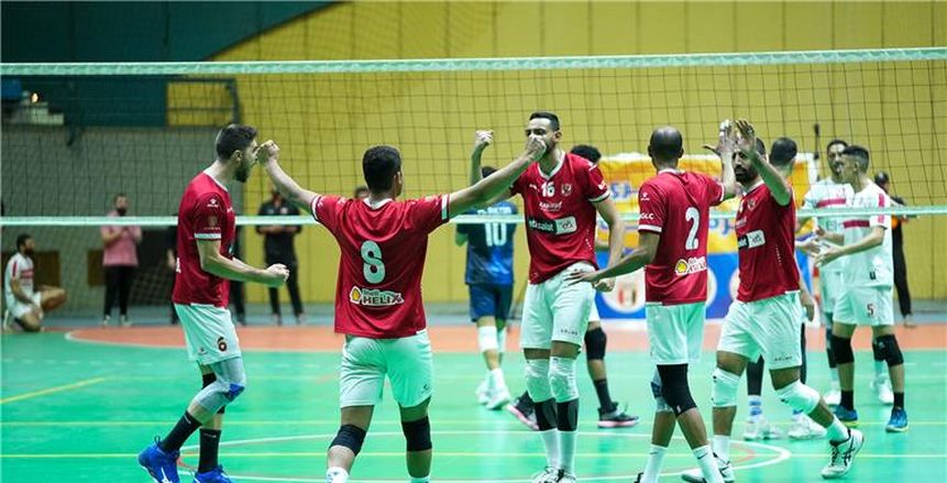 موعد مباراة الأهلي والزمالك في نصف نهائي دوري الكرة الطائرة