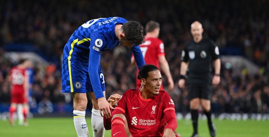 فان دايك: سنفتقد محمد صلاح.. وسوء الحظ منح تشيلسي التعادل معنا