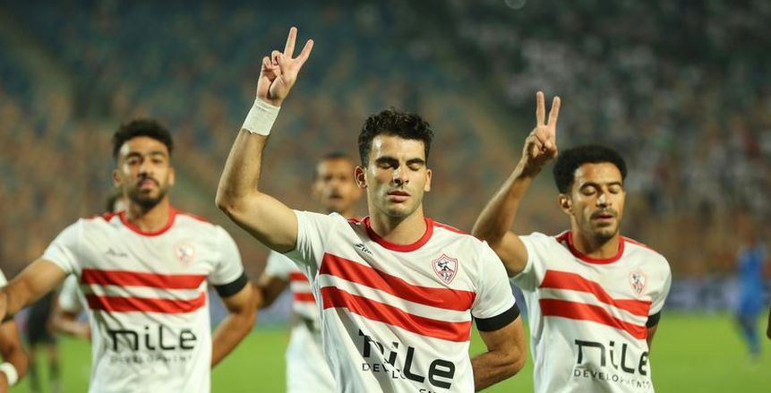 «زيزو» يحصل على جائزة أفضل رجل في مباراة الزمالك وسموحة