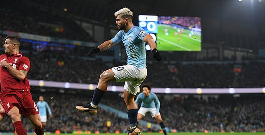 بالفيديو| مان سيتي يتقدم على ليفربول في الشوط الأول بهدف «أجويرو»