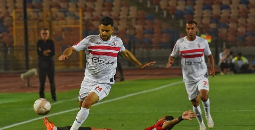 حمزة المثلوثي يشكو الزمالك رسميا بسبب مستحقاته ويهدد بفسخ العقد