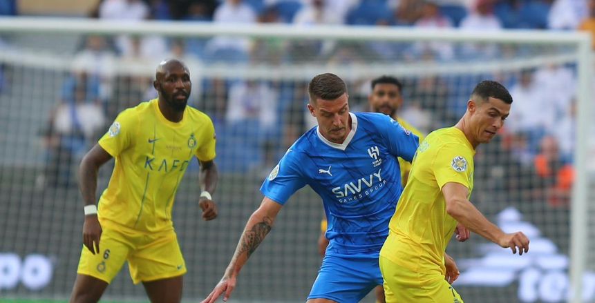 ثنائية رونالدو تمنح النصر لقب البطولة العربية أمام الهلال