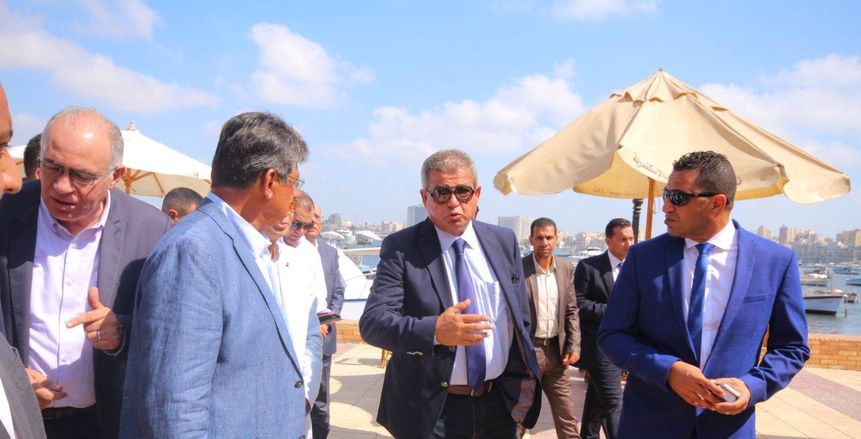 وزير الرياضة يفتتح تطوير المبني الاجتماعي بنادى الصيد السكندري
