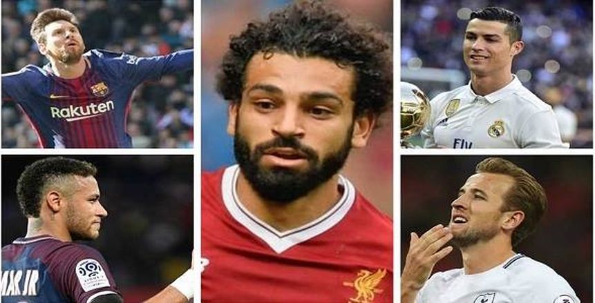 «صلاح» ضمن الـخمسة الأوائل.. متفوقًا على «رونالدو» بقائمة أغلي لاعبي أوروبا