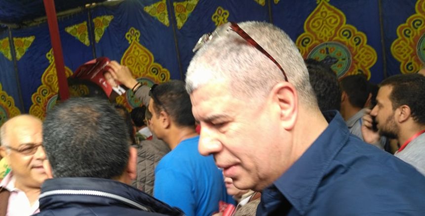"شوبير" وطاهر أبو زيد يدليان بصوتهما في انتخابات الأهلي