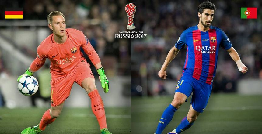 "جوميز وشتيجن" ينتظمان في تدريبات برشلونة 31 يوليو